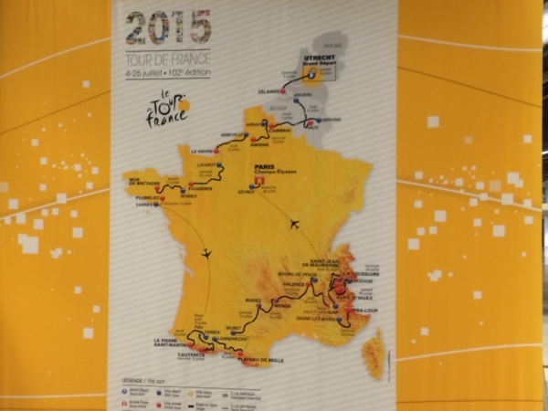 Le tracé du Tour 2015 #1