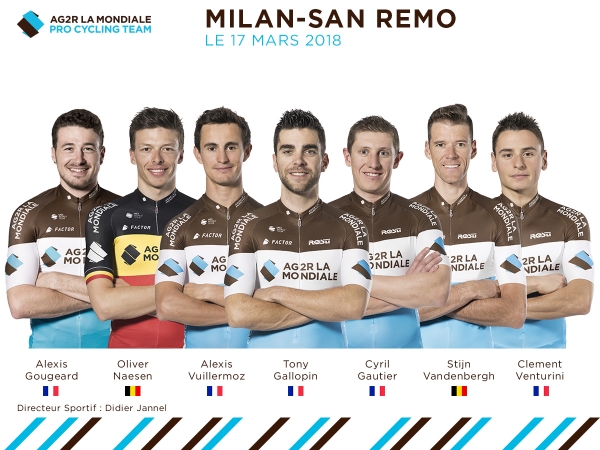 L'équipe pour Milan San Remo #1