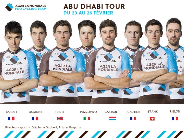 L'équipe pour le Tour d'Abu Dhabi #1