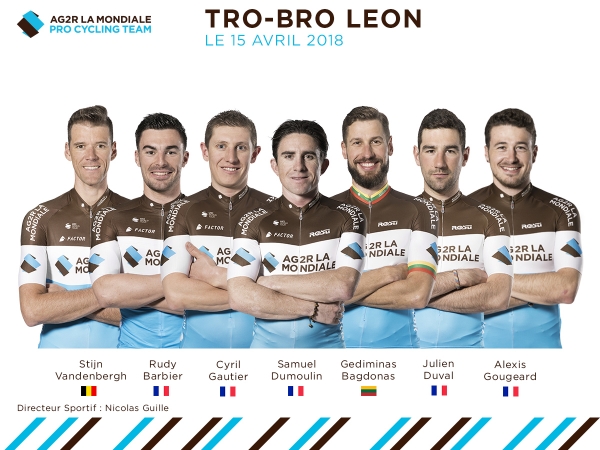 L'équipe pour Tour du Finistère et Tro Bro Léon #2