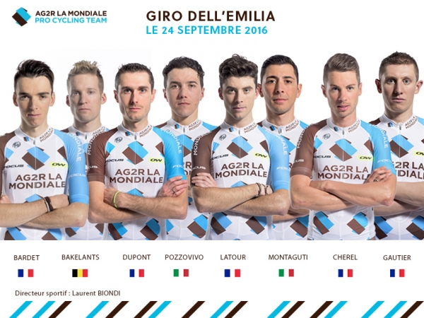 L'équipe pour le Giro Dell'Emilia #2