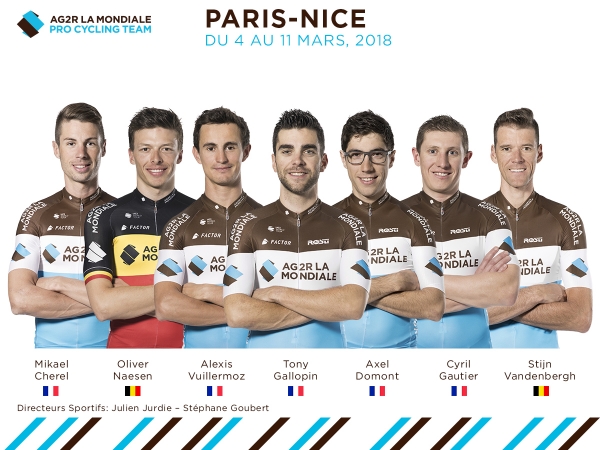 L'équipe pour Paris-Nice #1